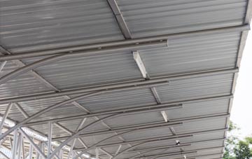 installing Tamer Lane End metal roofing